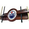 Holland Bar Stool Co Edmonton Oilers Cue Rack in Chardonnay Finish CueNavEdmOil